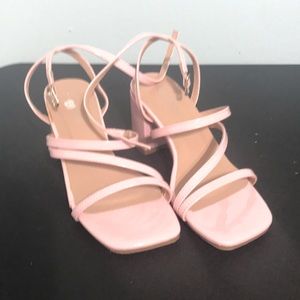 Top Moda Pink High Heels